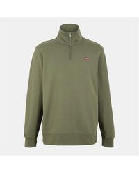 Levi's - Quarter Zip Sweatshirt - Lyst