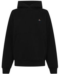 Vivienne Westwood - Logo Cotton Orb Hoodie - Lyst