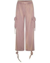 Off-White c/o Virgil Abloh - Laundry Cargo High Waisted Elasticated Cuffs Joggers - Lyst