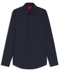 HUGO - Precision Long-Sleeve Shirt - Lyst
