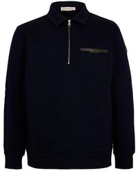 Moncler - Edit Zipped Quarter Zip Fleece - Lyst