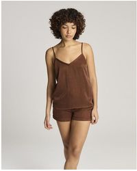 Nudea - Eco-Luxe Strappy Cami - Lyst