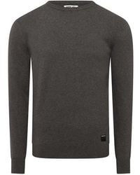 Replay - Knitted Crewneck Sweater - Lyst