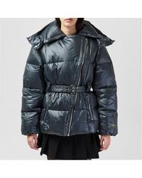 Ganni - Insulated Cropped Short Puffer Jacket - Lyst