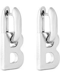 Balenciaga - B Chain Xs Earrings - Lyst