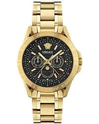 Versace - Moonphase Watch - Lyst