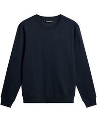 J.Lindeberg - Alpha Crew Long Sleeve T-Shirt - Lyst
