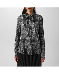 Dolce & Gabbana - Animal-Print Blouse - Lyst
