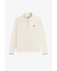 Fred Perry - Fredperry Half Zip Top - Lyst