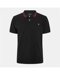 Vivienne Westwood - Viv Tip Short Sleeve Polo Shirt - Lyst