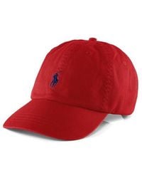 Polo Ralph Lauren - Cotton Chino Pony Baseball Cap - Lyst