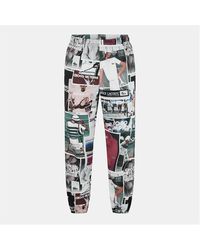 Lacoste - Adults Closed Cuff Woven Tracksuit Joggers - Lyst
