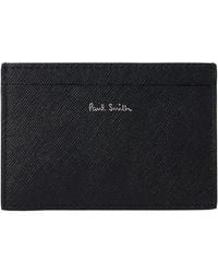 Paul Smith - Leather Printed Card Holder - Lyst