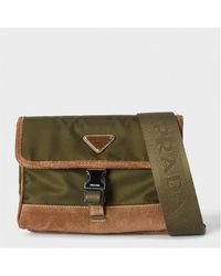 Prada - Nylon Cross Body Bags - Lyst