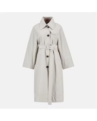 Barbour - Robyn Showerproof Long Sleeve Calf Length Trench Coat - Lyst