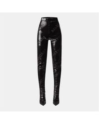 Balenciaga - Over The Knee Legging Boots - Lyst