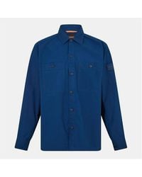 BOSS - Locky2 Os Overshirt - Lyst