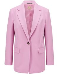 BOSS - Jocalua9 Tailored Blazer - Lyst