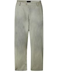Balenciaga - Washed Wide Leg Utility Jeans - Lyst