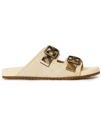 Burberry - Burb Urchin Flat Sandals - Lyst