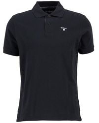 Barbour - Tartan Pique Polo Shirt - Lyst