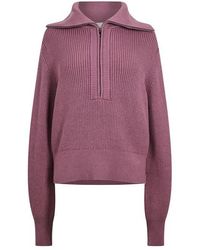 Varley - Maura Knitted Crew Neck Jumper - Lyst