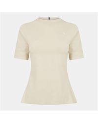 Skims - Refina Short Sleeve Top - Lyst