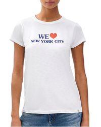 Rag & Bone - Regular Fit Nyc T-Shirt - Lyst