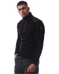 Belstaff - Kilmington 1/4 Zip Sweatshirt - Lyst