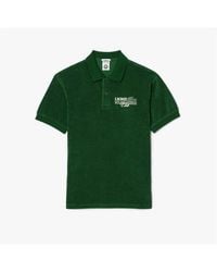 Lacoste - Relaxed-fit Roland-garros Edition Terry Polo Shirt - Lyst