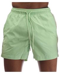 HUGO - Fab Logo Tape Swim Shorts - Lyst