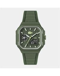 Lacoste - Lc33 Silicone Analog-Digital Watch - Lyst