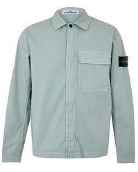 Stone Island - Gd Overshirt - Lyst