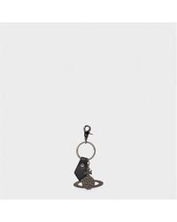 Vivienne Westwood - Hammered Orb Key Ring - Lyst