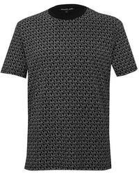 Michael Kors - Signature Logo Cotton T-shirt - Lyst