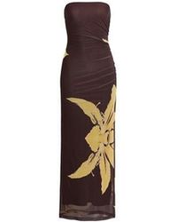 Bardot - Ciera Mesh Maxi Dress - Lyst