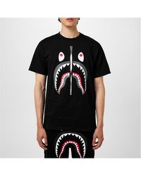 Bape black shark tee hotsell