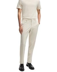 BOSS - P Genius Straight Leg Trousers - Lyst
