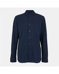 Brioni - Capri Tailored Fit Short Sleeve Polo Shirt - Lyst