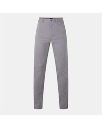 BOSS - Chino Slim Fit Straight Leg Trousers - Lyst