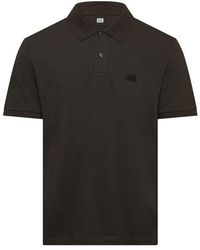 C.P. Company - Stretch Piquet Polo Shirt - Lyst