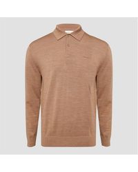 GANT - Extrafine Merino Wool Polo Shirt - Lyst