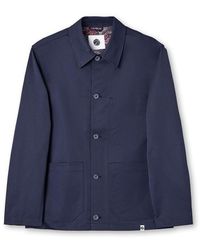 Pretty Green - Didsbury Structured Relaxed Fit Overshirt - Lyst