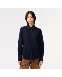 Lacoste - Slim-Fit Long Sleeve Shirt - Lyst