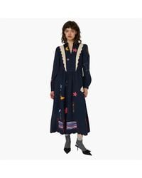 Stella Nova - Bead Embellished Midi Dress - Lyst