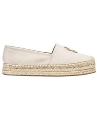 BOSS - Canvas Slip On Trainers With Double B Logo - Lyst