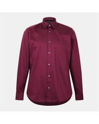 Ted Baker - Long-Sleeve Cotton Shirt - Lyst