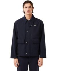 Lacoste - Weather Resistant Parka - Lyst