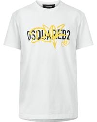 DSquared² - Dsq Sig Logo Tee Sn63 - Lyst