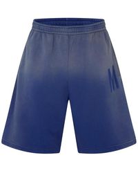 Moschino - Fleece Jogger Shorts - Lyst